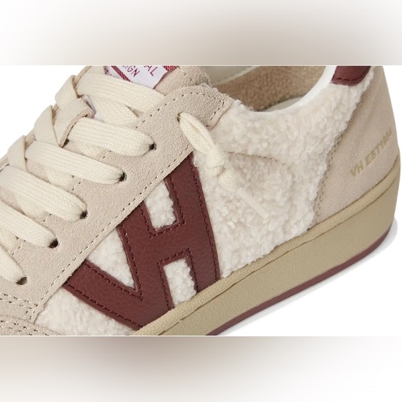 Vintage Havana Cream and Burgundy Sneakers - Picture 6 of 6